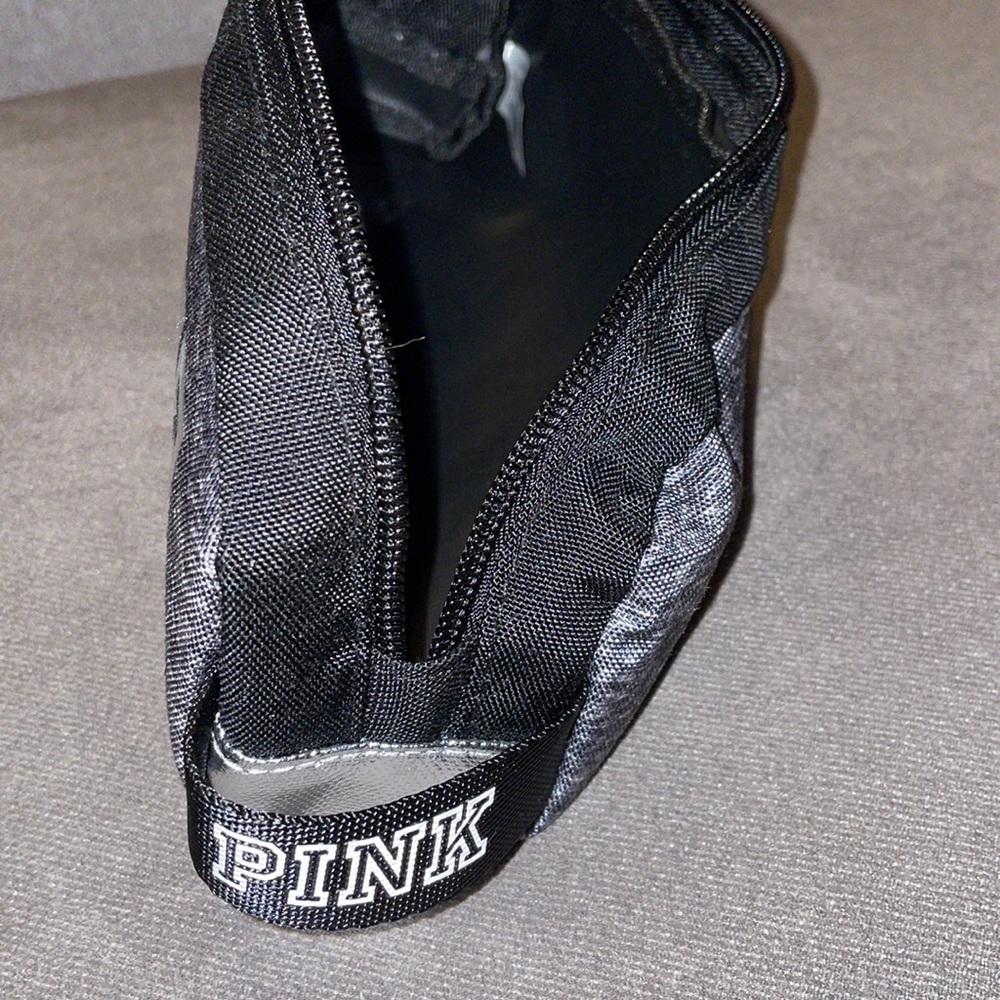 NWT.  Victoria’s Secret Pink Bling Foil Logo Tote Bag + Make-up case. - Picture 7 of 10